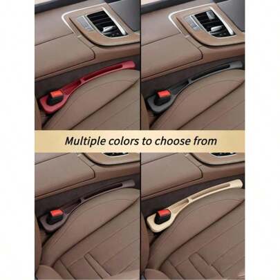 2pcs Car Seat Gap Filler, Anti-Leakage And Anti-Drop! Gap Sealing Strip, Can Be Used For Edge Gaps Storage And Organization, Essential Car Interior Accessory [Recommended For Car Enthusiasts], Suitable For Multiple Vehicle Models, Compact Design With Soft EVA Material, Convenient To Take And Place, Eliminate Driving Hazards, Essential For Car Organization, Travel, And Dorm.
