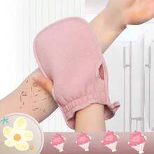 1条粗磨砂去角质毛巾，强力去角质不伤皮肤，家用沐浴去角质毛巾 - 均碼 - 查看 2