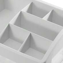 Transparent Drawer-Style Multi-Layer Makeup Organizer Box, Classified Shelves, Makeup, Jewelry, Nail Polish, Desktop Sundries Storage - Transparent - View 7