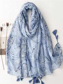 1pc Sunflower Cute & Sweet Unique Holiday Photo Prop Versatile Fashion Cosplay Beach Travel Exotic Style Valentine's Gift Party Scarf, Autumn/Winter New Women - Orange - View 8