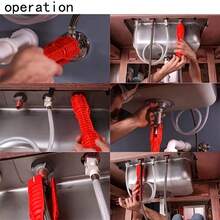 AREOTIFU Large Efficient Sink Wrench, Faucet And Sink Installation Tool Multi Functional Pipe Tool Pipe Extractor, Suitable For Sink, Bathroom, Kitchen, Toilet Pipes - 5-in-1 Wrench - View 8