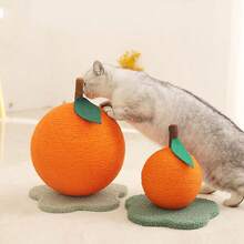 Sisal Cat Scratching Board, Cat Scratch Ball, Catnip Scratcher, Durable Pet Supplies, Sisal Ball - Large - View 1