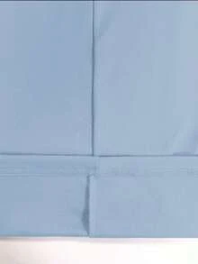 女士休闲纯色三件套：外套/开衫 + 圆领无袖上衣 + 松紧腰直筒裤，柔软弹力面料，宽松舒适，适合春/秋/冬穿着。 - 天空色 - 查看 7