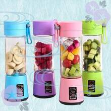 Licuadora Portátil Recargable USB 6 Cuchillas – Ideal para Smoothies, Jugos Frescos, Shakes, Papillas para Bebé y Mascarillas Faciales • Vaso Mezclador Individual Fácil de Usar y Lavar • Compacta, Ligera y Potente • Perfecta para Casa, Oficina, Gimnasio o Viajes • Prepara tus Bebidas al Momento con Frutas Naturales • Diseño Moderno y Práctico con Encendido Rápido y Material Resistente - Verde Lima - Ver 3