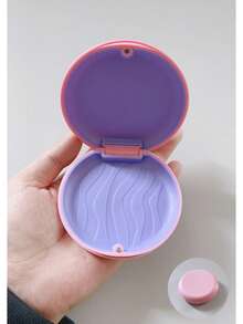 隐形矫正器收纳盒，适用于 Invisalign 隐形矫正器，便携式设计，磁吸式闭合，旅行理想之选 - A - 查看 14