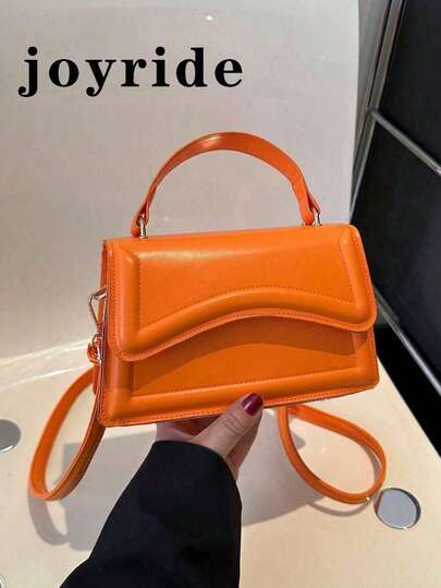 2024 Autumn New Arrival Casual Tote Bag, Retro Fashion Underarm Bag, Solid Color Shoulder Bag For Commuting
