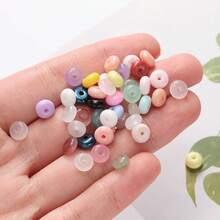 High Quality Dopamine Glossy Cat Eye Multi-Color Jujube Shaped Beads DIY Handmade Bracelet Necklace Loose Beads Accessories, Suitable For Making Bracelets, Necklaces And Phone Chains - Multicolor - View 6