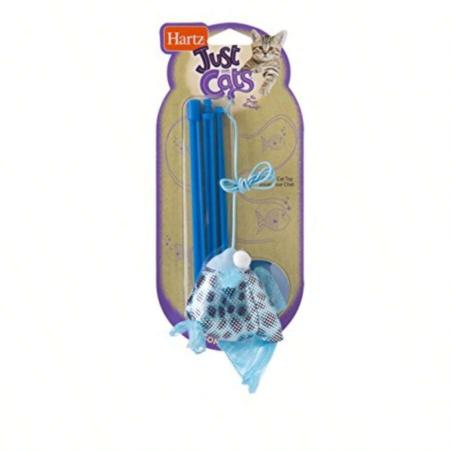 Hartz Juguete para Gatos Just for Cats Gone Fishin Cat Varios Colores 1 Unidad - como en la foto - Ver 1