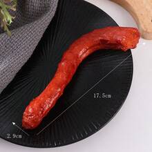 1pc Realistic PVC Braised Duck Head Model, Funny Prank Prop, Decoration For Catering Businesses - Multicolor - View 9