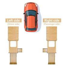Wooden Overland Camping Slide-Out Kitchen With Drawer Left Side For SUV/Storage Space For 2 Burners Stove Folding Design - 左側(駕駛側) - 查看 6
