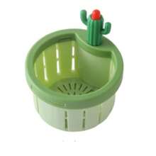 1 pieza - Amarillo / 1 pieza - Verde: Colador de fregadero con forma de cactus, evita el atascamiento de tuberías, drenaje rápido, creativo y práctico, adecuado para la mayoría de los fregaderos de cocina - Ver 12