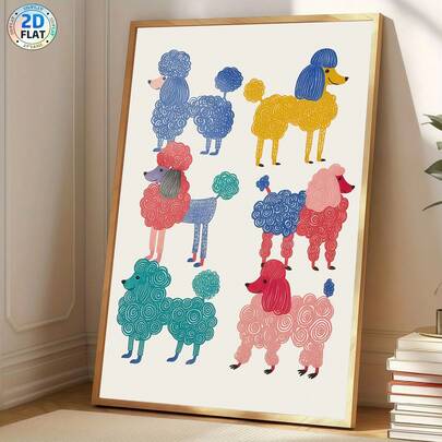 1 Tranh in trên vải canvas hình chó Pug theo phong cách tối giản hiện đại, vẽ đường nét dọc dễ thương và phác thảo graffiti, tranh trang trí tường hiện đại, thích hợp cho quán cà phê, nhà cửa, phòng ngủ, phòng khách, nhà bếp, phòng tắm, văn phòng, trang trí nhà, nhà trang trí nội thất, trang trí phòng ngủ, trang trí tường, lựa chọn lý tưởng cho bạn bè.
