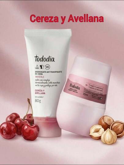 Avon TODODIA, Línea de desodorantes antitranspirantes, 48h de protección, hidratación para tus axilas, variedad de aromas