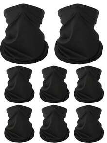 夏季防晒颈套面罩围巾，保暖透气防晒防风，适合滑雪、钓鱼、徒步、骑行等户外活动，清凉舒适。 - 彩色 - 查看 6