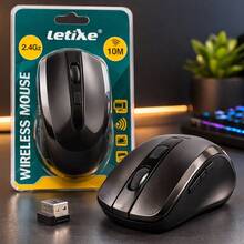 MOUSE INALAMBRICO, 10 METROS Y 2.4 GHZ - Ver 3