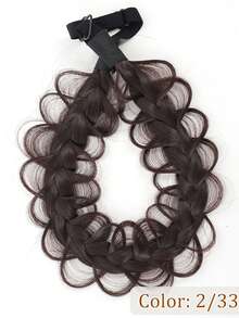 European And American Faux Braid Headband, New Fishbone Braid Fashion Hair Accessories - Multicolor - View 6