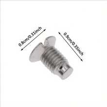 10pcs Sewing Machine Needle Plate Screws, Suitable For Industrial Straight Stitch Machines And Vintage Foot-Operated Sewing Machines - 10 Pin Plate Screws - View 5