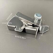 Calibre magnético multifuncional universal para máquina de coser, calibre magnético extra grande y resistente para máquina de coser, guía de borde plana para máquina de coser - Un medidor magnético multifuncional de tercera generación - Ver 4