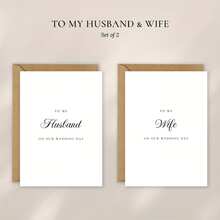 Wedding Vow Cards - Handwritten Card Set - With Envelopes - To Be Given To Husband And Wife On Wedding Day - Sets - View 13