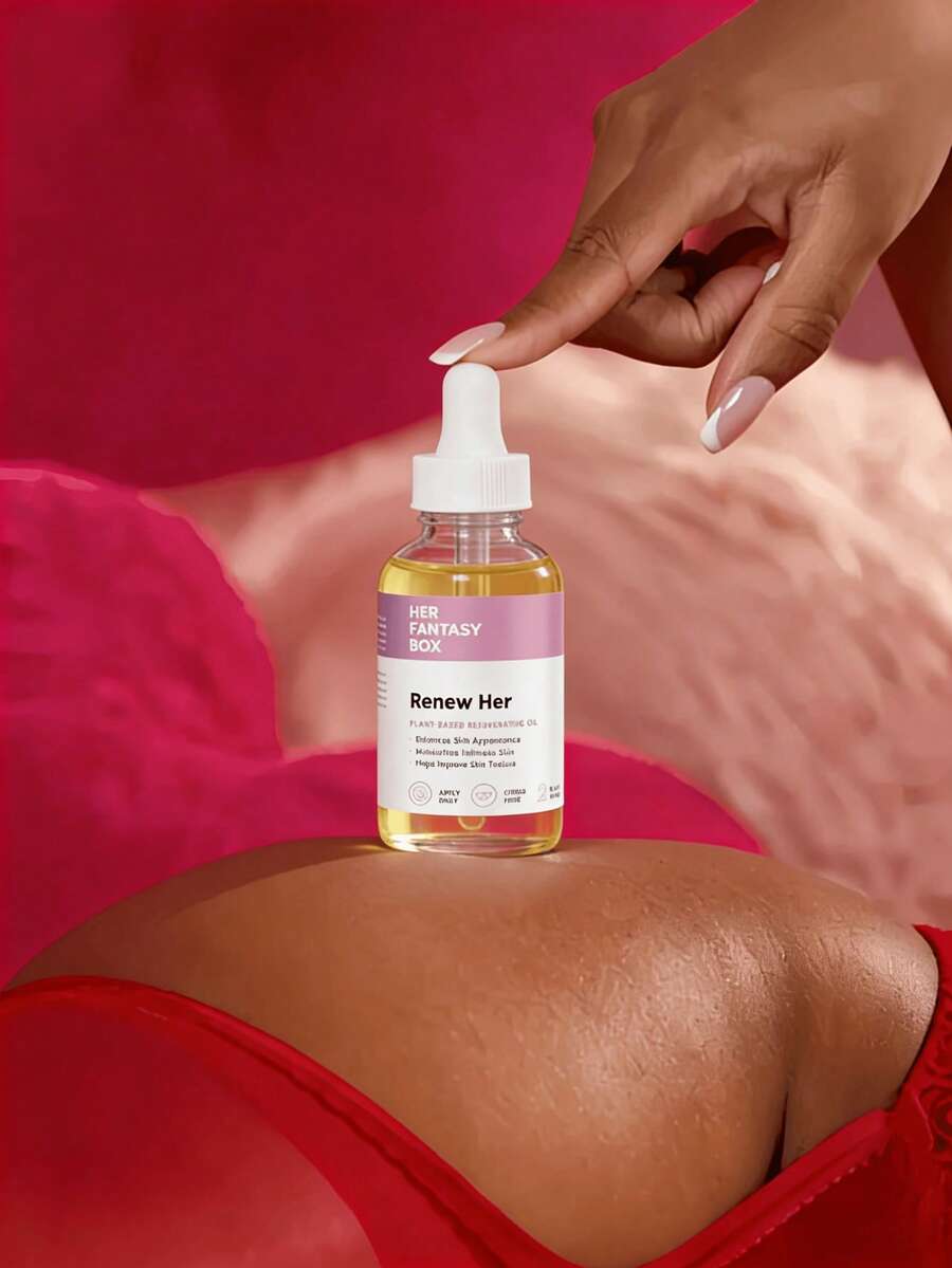 Her Fantasy Products | Natural Rejuvenating Yoni Oil For Dark Spots, Ingrown Hair, And Skin Brightening - Nourishing, Moisturizing Formula For All Skin Types - mặc định - Xem 1