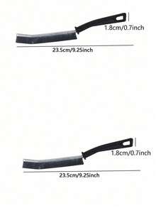缝隙清洁刷，浴室瓷砖缝隙清洁刷，手持长柄清洁工具，家用厨房缝隙、窗户、门轨、瓷砖缝隙清洁刷 - 黑色 - 查看 15