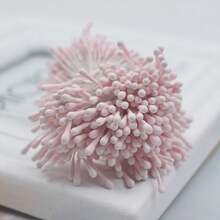 Matte Round Faux Flower Stamens, Handmade DIY Hair Accessory & Headpiece Material, Wedding Bouquet & Floral Decor Flower Centers - Multicolor - View 8