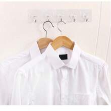 8kg(Max) Heavy Duty Self-Adhesive Wall Hooks, 10pcs Set, Suitable For Kitchen, Bathroom To Hang Kitchenware, Towels, Keys, Cups, Etc. - Multicolor - View 3