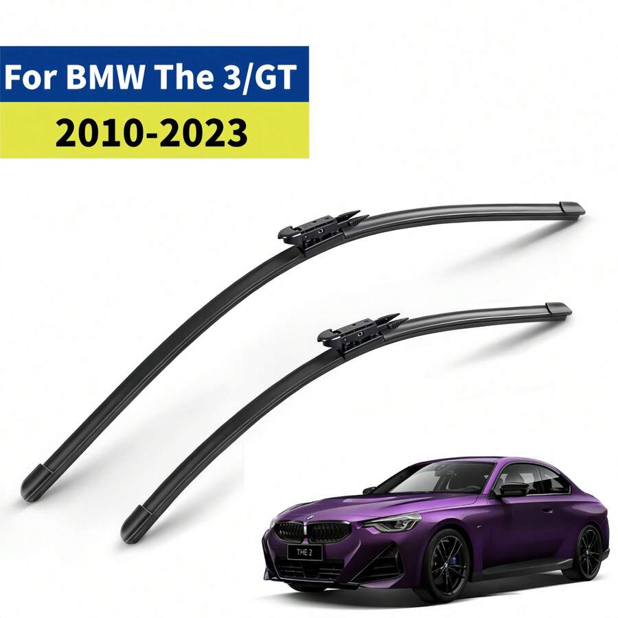2pcs Replacement Windshield Wiper Blades Set Fit For BMW 3 Series 2010-2020, 24 Inch/19 Inch (2pcs)