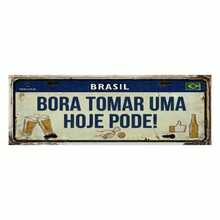 Fun Decorative Wall Plaque In MDF, 40x13cm, With A Phrase For The Barbecue Corner. - 06 - View 1