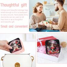 2件套钻石画套装，带拉链化妆包，卡通图案，无纺布材质，钻石马赛克化妆盒，方便实用，大容量，适合作为送给女性的礼物，节日、新年、情人节皆宜。 - 查看 8