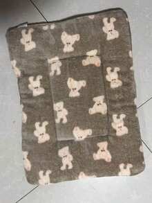 1pc Universal Soft & Warm Plush Pet Mat, Comfortable Sleep Pad, Essential Pet Comfort Accessory - Multicolor - View 8