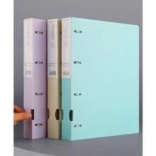 A4 4孔D型环活页夹，办公文件整理器 - 單件 - 查看 2