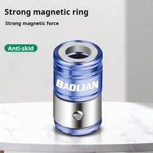 1pc Upgraded Universal Strong Magnetic Nut Ring, Magnetic Nut Ring Suitable For Removing Hex Screwdriver/Power Drill Bits - Strong Magnetic Solenoid - View 9