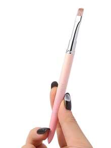 1pc Pink Gradient Handle Nail Drawing Brushes For Manicure Lines Painting Gradient UV GEL Extension Builder Drawing Pen - Multicolor - View 6