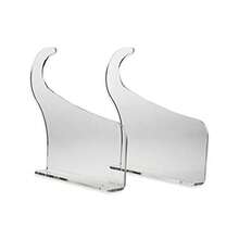 SourceOne - Estante de pared para tabla de surf acrílico transparente - como en la foto - Ver 2