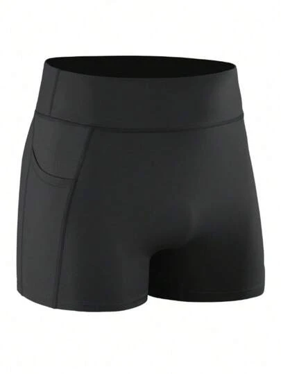 Men's Sports Compression Pants, Comfortable & Breathable, Suitable For Workout, Fitness, Running Black Summer