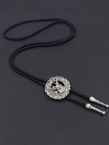 1pc Indie Design Style Bolo Tie, Accessory Suitable For Men And Women Daily Wear - Multicolor - View 8