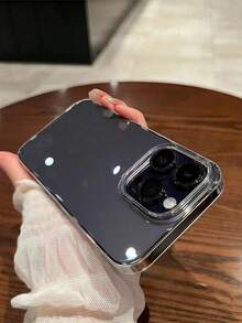 High-Quality Transparent Silicone Minimalist Cute Full-Body Shockproof Glossy Phone Case For IPhone 15/15 Pro Max/15 Pro/15 Plus/11/12/13/14/16 Pro Max/Xs/Xr/11 Pro/11 Pro Max/12 Pro/12 Pro Max/13 Pro/13 Pro Max/7 Plus/14 Pro/14 Pro Max/14 Plus/16 Pro/16 Plus/7 Plus/8 Plus/8/Se2 - White - View 8