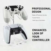 1pc Universal Acrylic Headphone Hanger Rack, Detachable Desktop Display Stand For Phones, Birthday Gifts, Switch Game Controllers, Electronics, PS Consoles - View 4