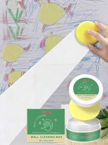 100g Wall Stain Remover Cleaner, Home Wall Dirt, Graffiti Cleaning Paste - 100g - View 3