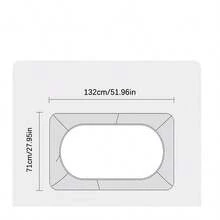 Bộ ga trải giường và chăn nệm cũi em bé, ga phủ nệm cũi bằng sợi microfiber mềm mại, thoáng khí, phù hợp cho cả cũi tiêu chuẩn và cũi mini. - 71*132 cm - Xem 2