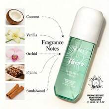 MODESS SOLO EN IBIZA  6.1fl.Oz Hair & Body Fragrance Mist For Women - Long-Lasting Perfume,It Contains Fragrances Of Jasmine, Vanilla, Black Plum, Etc ,Perfect For Dating, Parties And Gift Giving - Coconut/Vanilla/Orchid - 查看 8