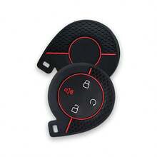 Ốp điều khiển từ xa bằng silicon 4 nút cho xe hơi Great Wall Mountains Seas POER Truck GWM P Series Pickup GWM Cannon Alpha Case Keychain - đen - Xem 5
