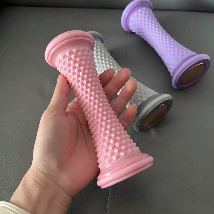 1pc Yoga Exercise Foot Fascia Wheel Muscle Network Leg Relaxation Roller Fitness Arch Trainer Massage Roller Home Preferred Small Fitness Foot Massage