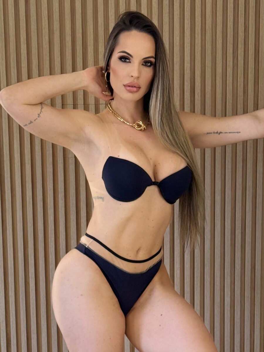 Sutian Tule Illusion Transparência Conjunto Sutiã Usar Vestido Calcinha Sutia Vazado Costas abertas