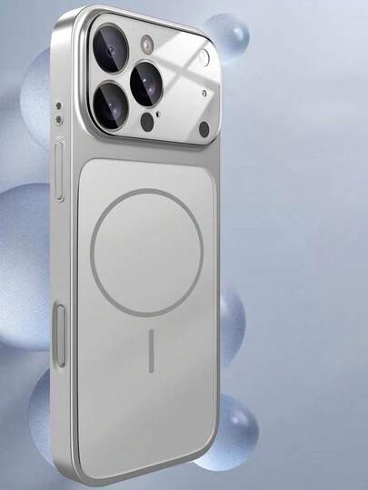 原装大窗口磁吸保护壳，兼容苹果 17 Pro Max/16 Pro Max/15 Pro Max/17 Pro/16/15/14/13/17 Pro Max - 支持无线充电，磨砂表面