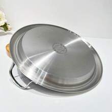 Chảo rán lớn 30cm, chảo pizza, khay nướng hải sản, chảo bít tết, chảo bánh xếp, đa năng, có thể xào, chiên, nướng, lớp chống dính 3 lớp, dễ vệ sinh, nâng tầm trải nghiệm ẩm thực với các món hải sản ngon miệng và dụng cụ nấu ăn sang trọng. - Xem 7