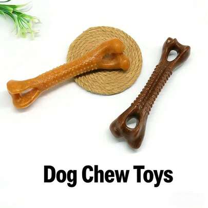 1根逼真宠物磨牙棒，材质逼真，经久耐用，柔软舒适，散发自然香味，适合狗狗磨牙，耐咬，几乎坚不可摧，1根持久耐用的狗狗磨牙棒