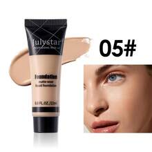 6-Color Matte Hydrating Foundation | Full Coverage Long-Lasting Liquid Foundation, Natural Smooth Finish, Buildable Medium-To-Full Coverage, Oil-Control Face Makeup, Travel Size Cosmetic, Gift For Women - Nhiều màu - Xem 15