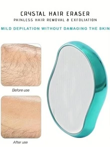 水晶脱毛器，易于清洁，可重复使用，光滑的身体脱毛工具，橡胶橡皮擦脱毛器 - 升級款 - 查看 7